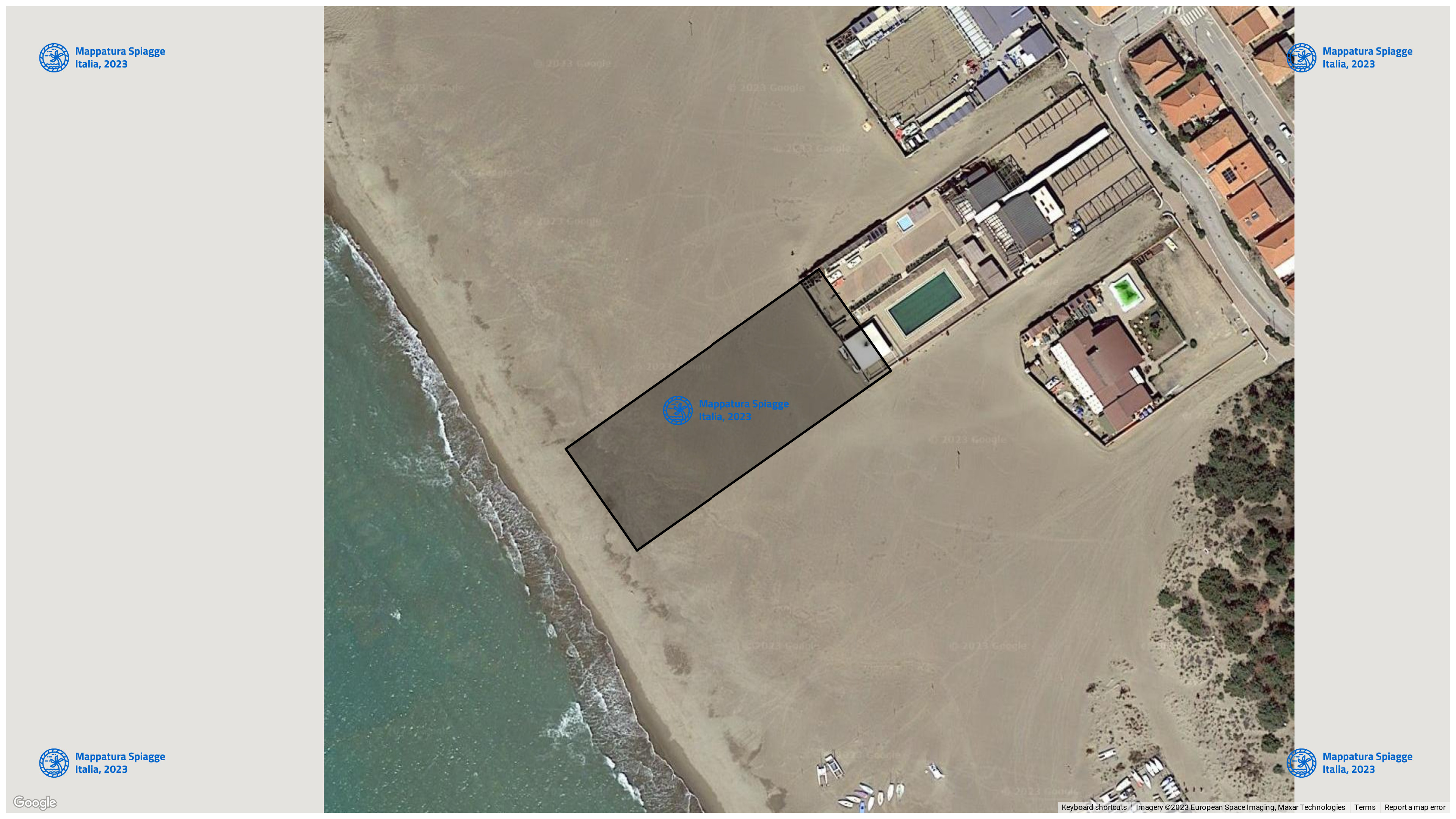 Foto Satellitare - Google Maps - Comune Grosseto, Concessione: N. 23 / 2009 del 25-09-2023