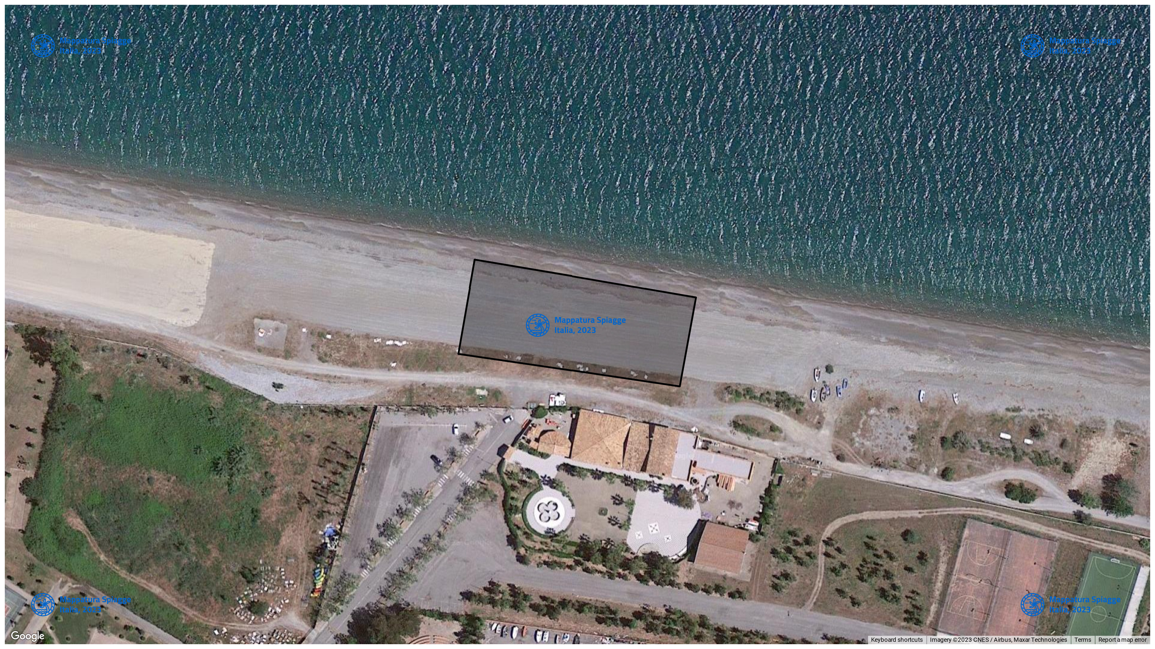 Foto Satellitare - Google Maps - Comune Corigliano Rossano, Concessione: N. 1 / 2014 del 20-09-2023