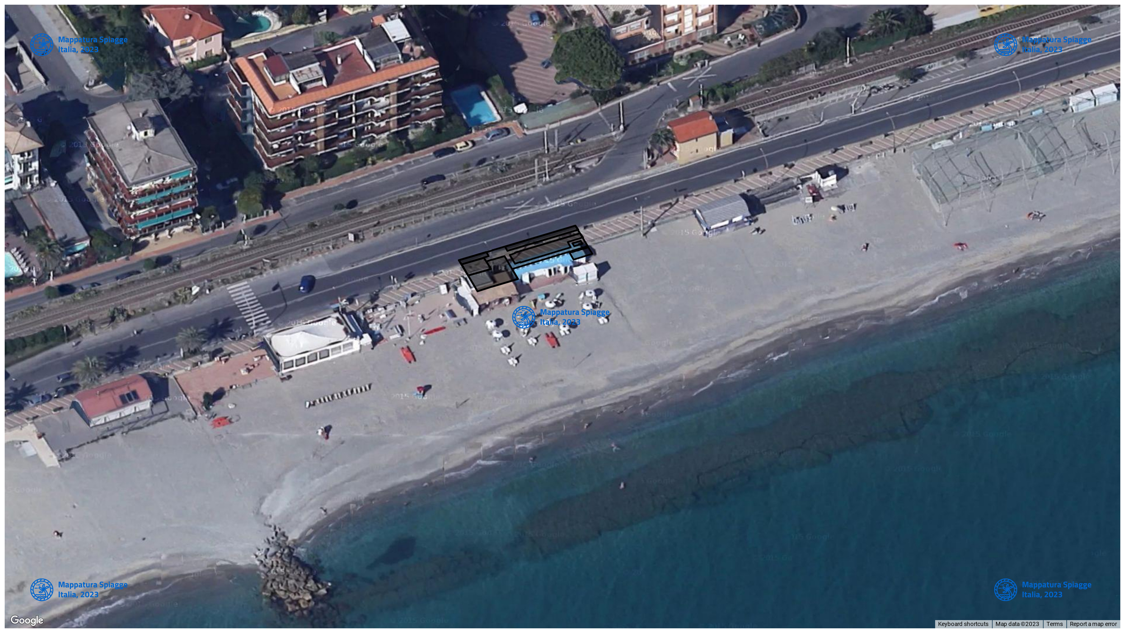 Foto Satellitare - Google Maps - Comune Pietra Ligure, Concessione: N. 2647 / 2011 del 18-09-2023