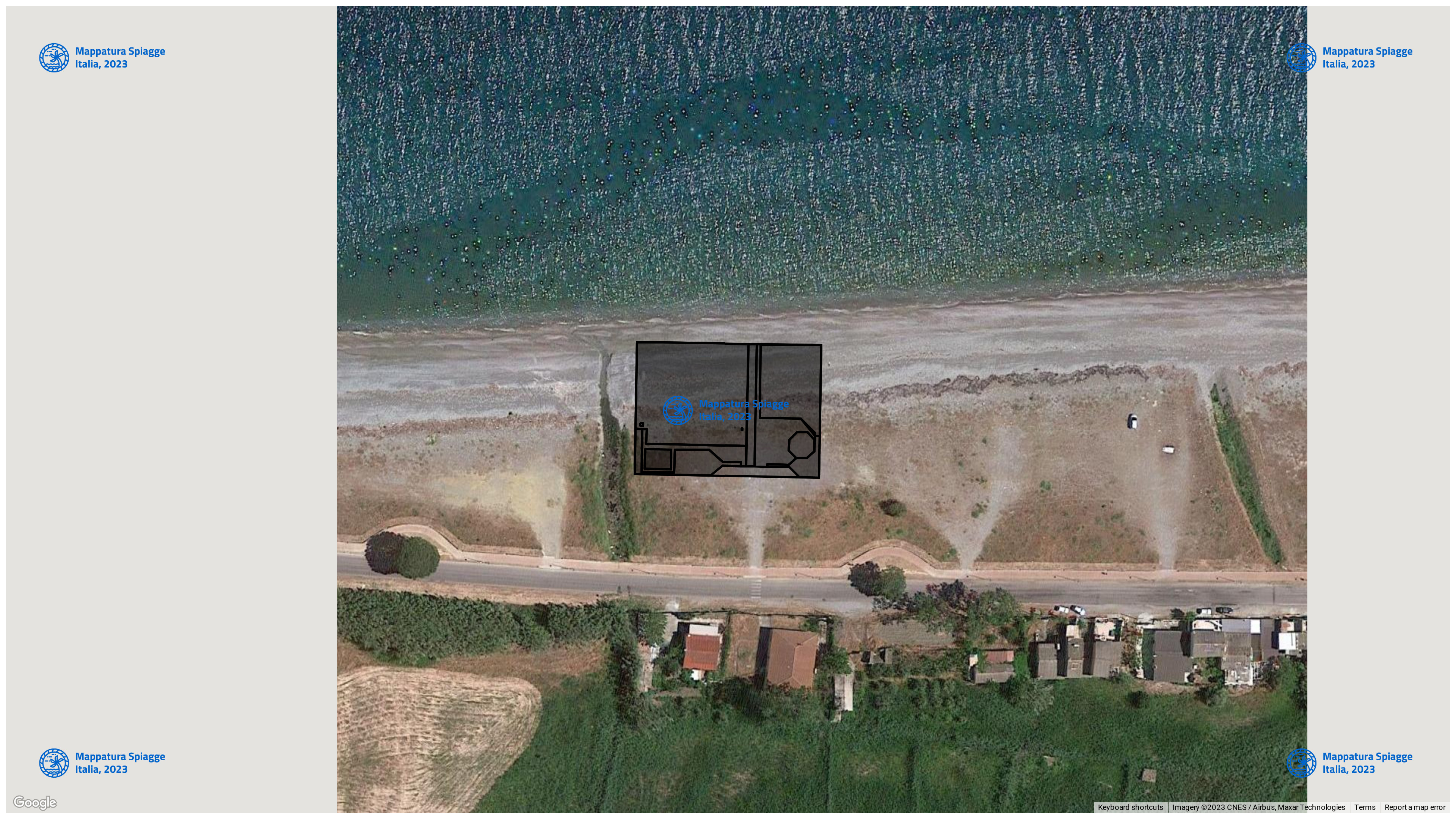 Foto Satellitare - Google Maps - Comune Corigliano Rossano, Concessione: N. 5 / 2020 del 20-09-2023