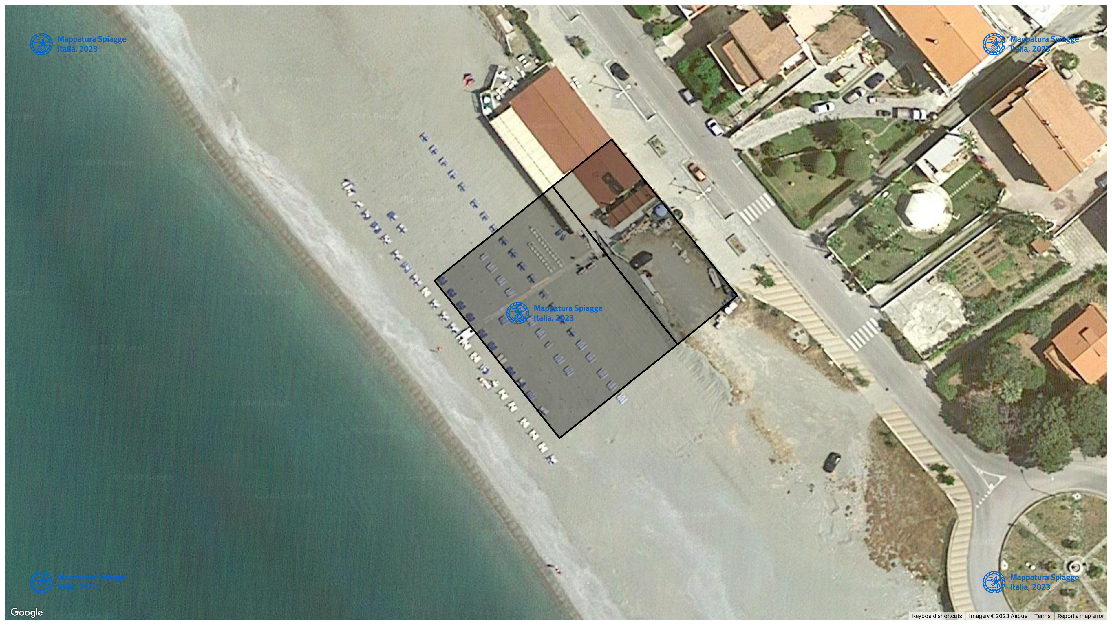 Foto Satellitare - Google Maps - Comune Cetraro, Concessione: N. 2 / 2014 del 20-09-2023