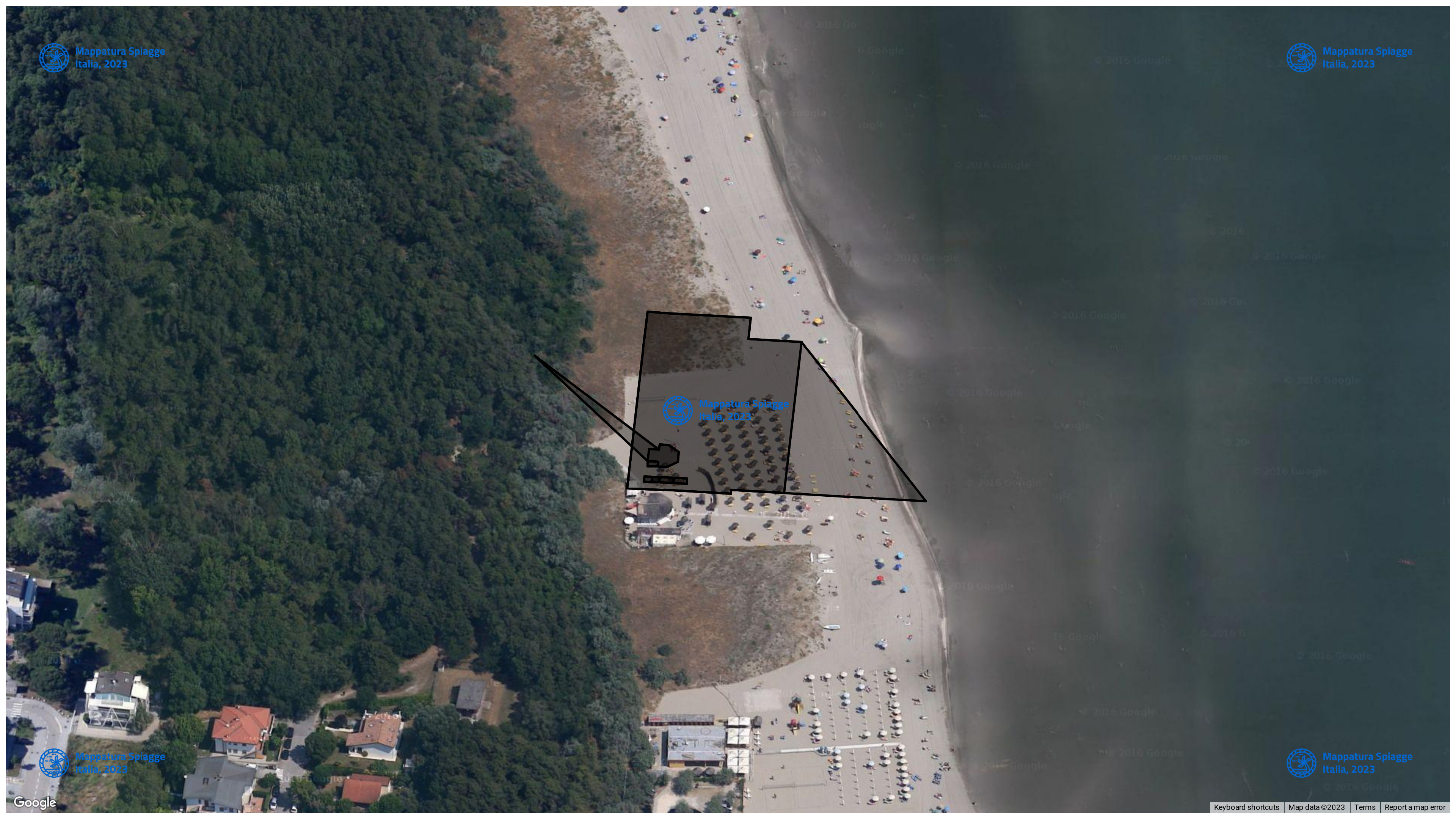 Foto Satellitare - Google Maps - Comune Ravenna, Concessione: N. 4 / 2010 del 21-09-2023