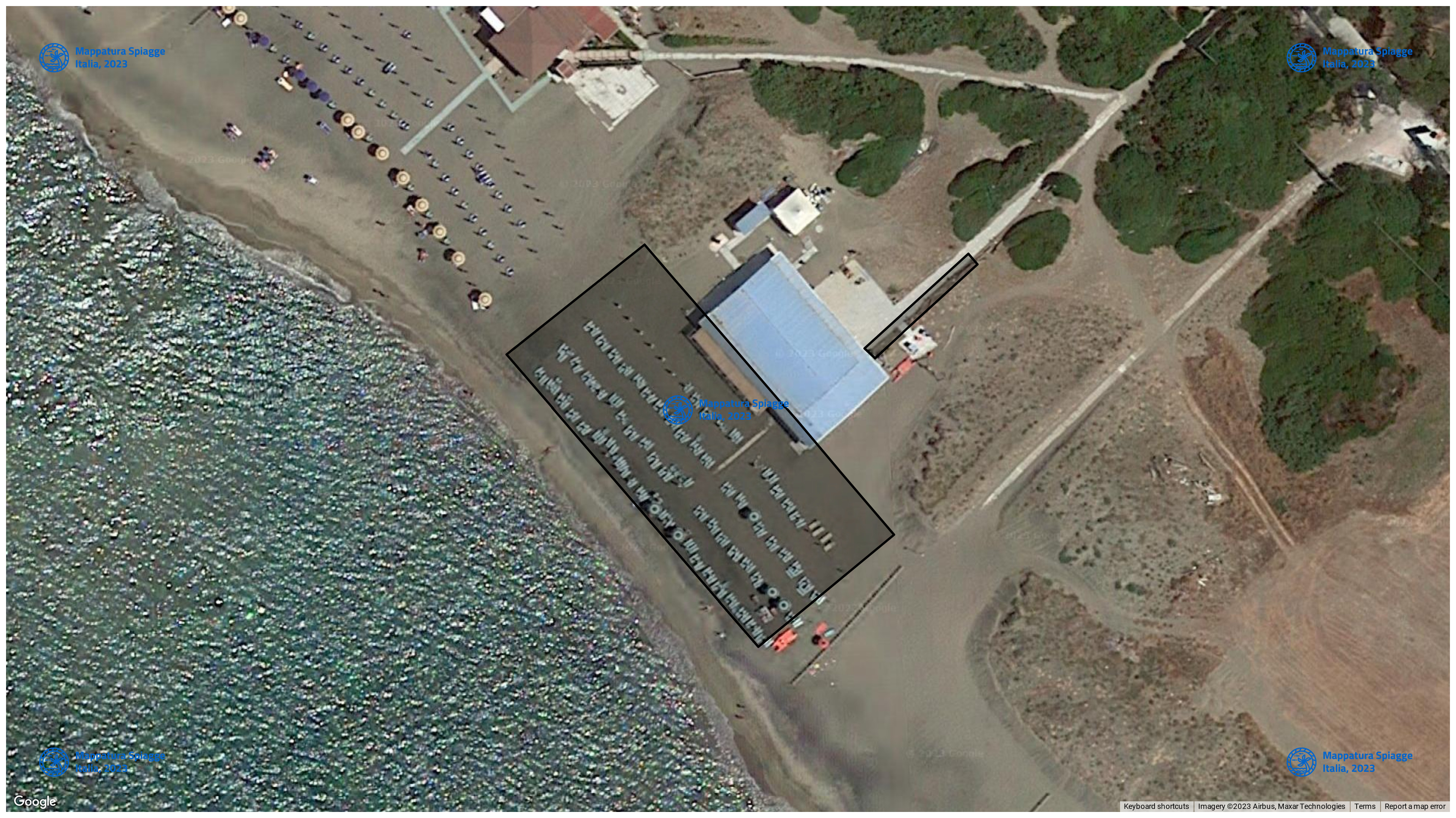 Foto Satellitare - Google Maps - Comune Sessa Aurunca, Concessione: N. 1 / 2018 del 16-09-2023