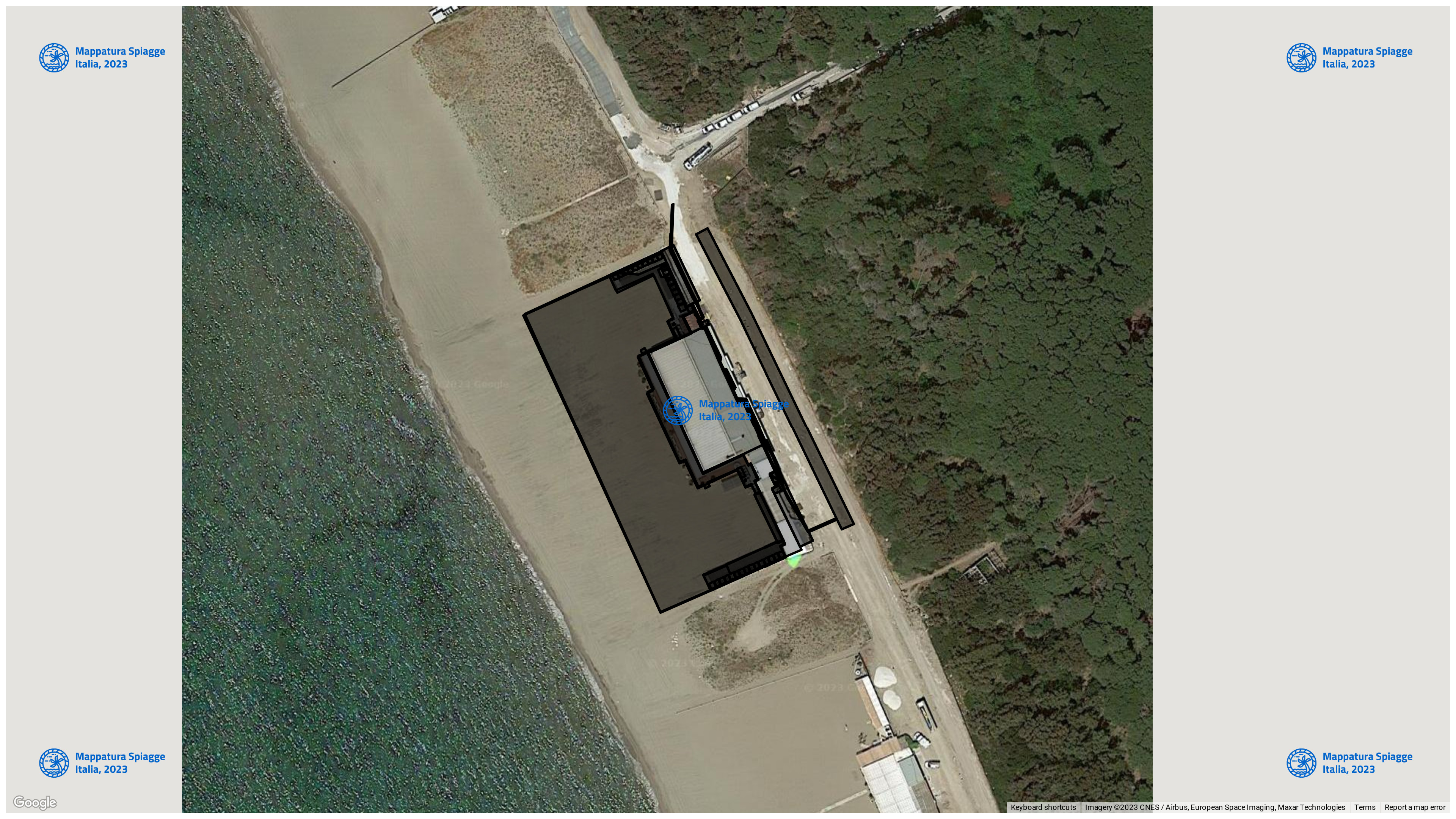 Foto Satellitare - Google Maps - Comune Capaccio, Concessione: N. 6 / 2012 del 19-09-2023