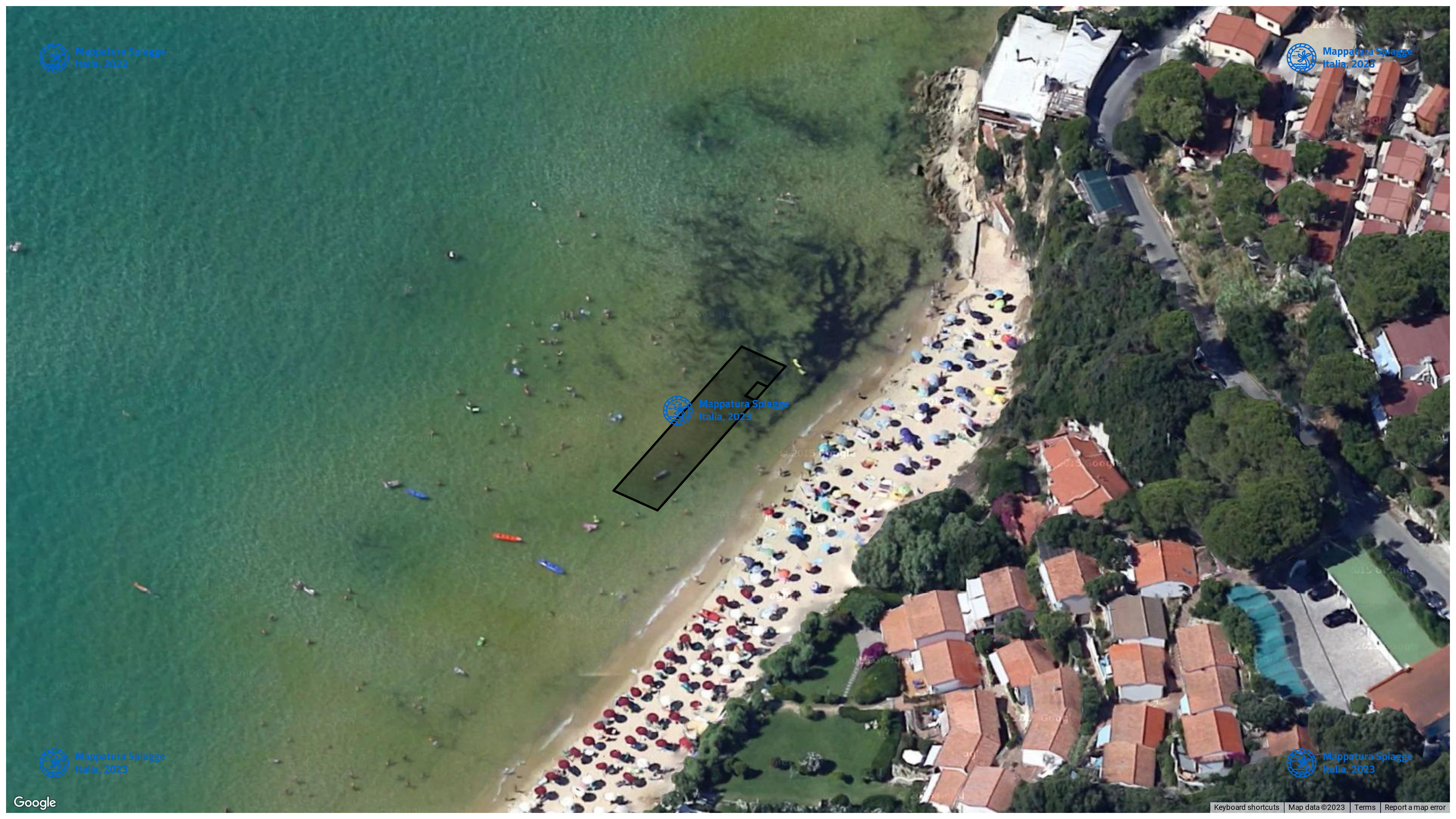Foto Satellitare - Google Maps - Comune Portoferraio, Concessione: N. 7 / 2018 del 18-09-2023