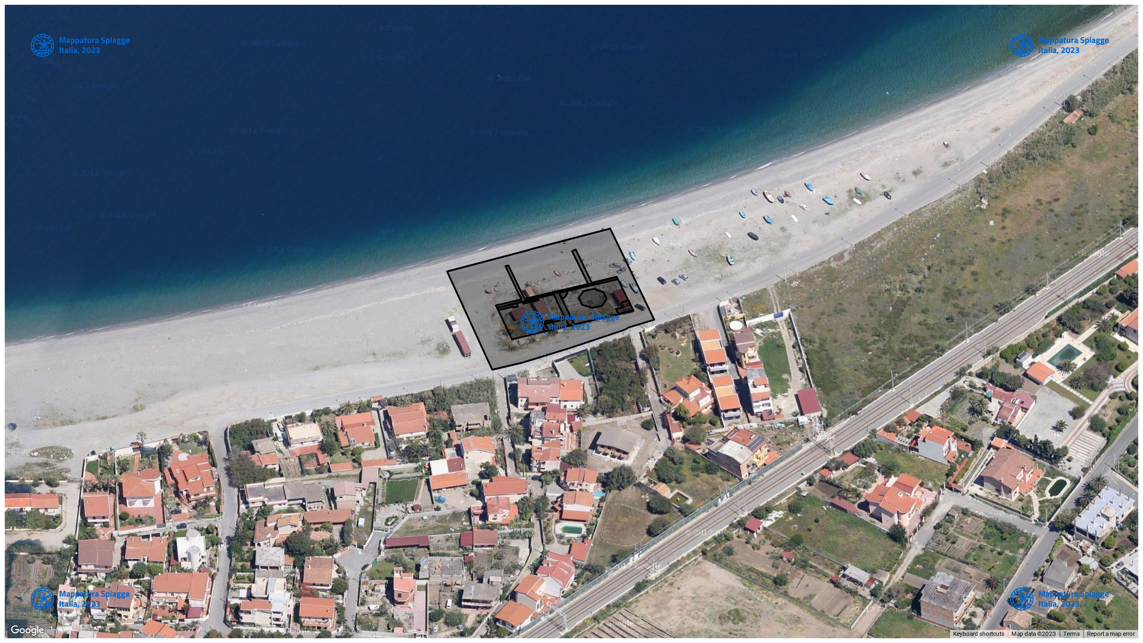 Foto Satellitare - Google Maps - Comune Reggio Di Calabria, Concessione: N. 20 / 2010 del 17-09-2023