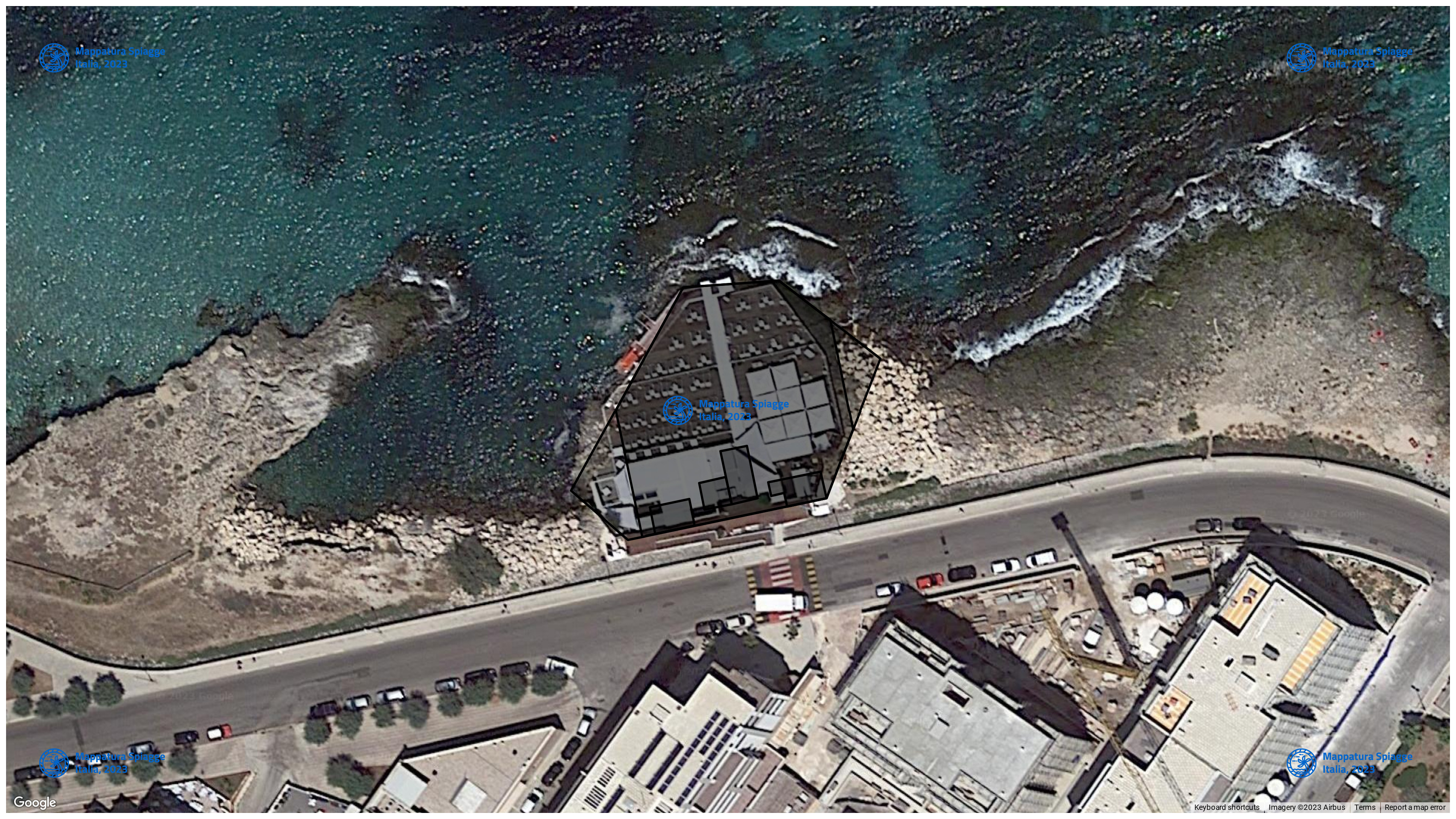 Foto Satellitare - Google Maps - Comune Monopoli, Concessione: N. 15 / 2008 del 22-09-2023