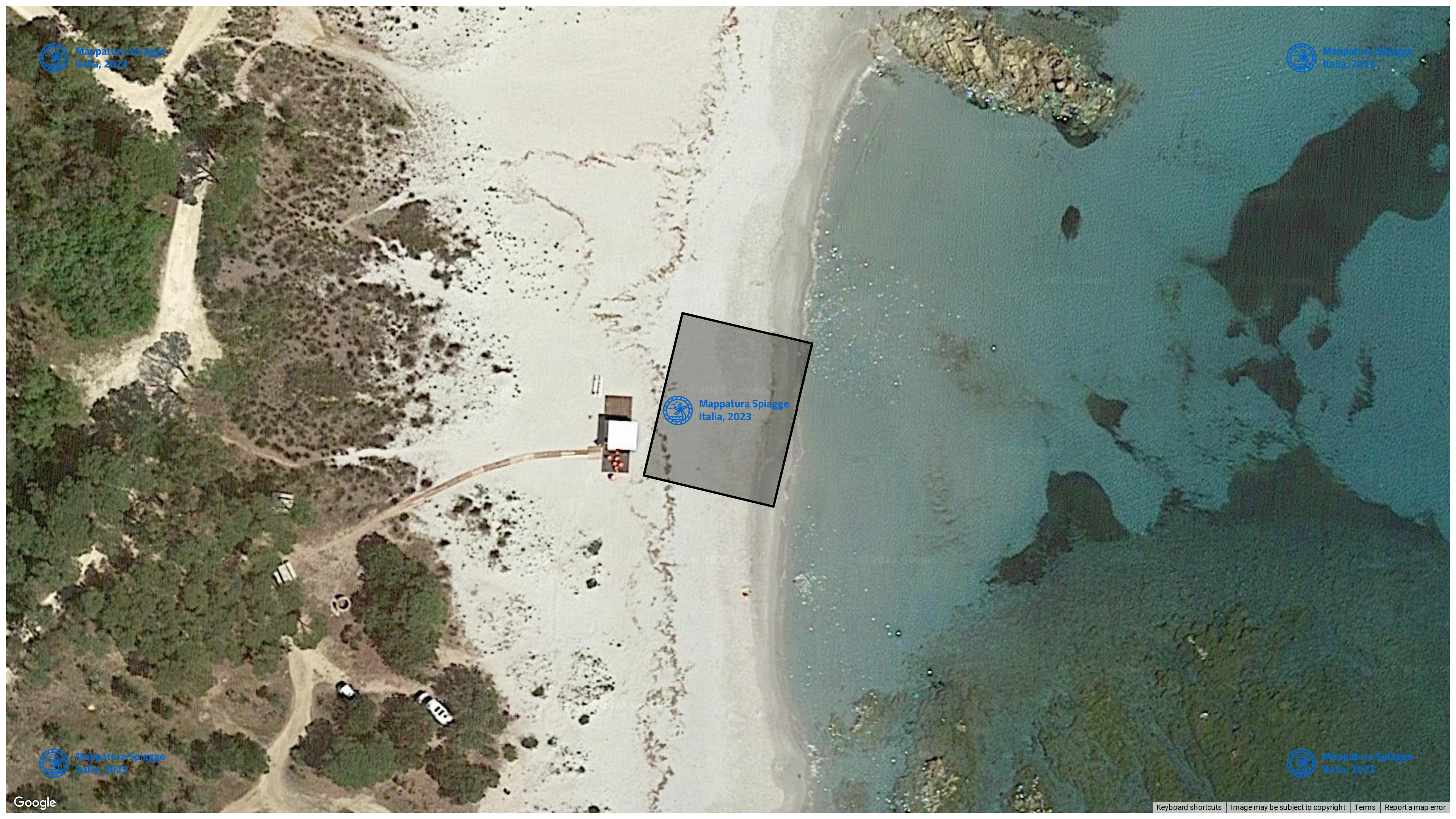 Foto Satellitare - Google Maps - Regione Sardegna, Concessione: N. 15 / 2015 del 20-09-2023