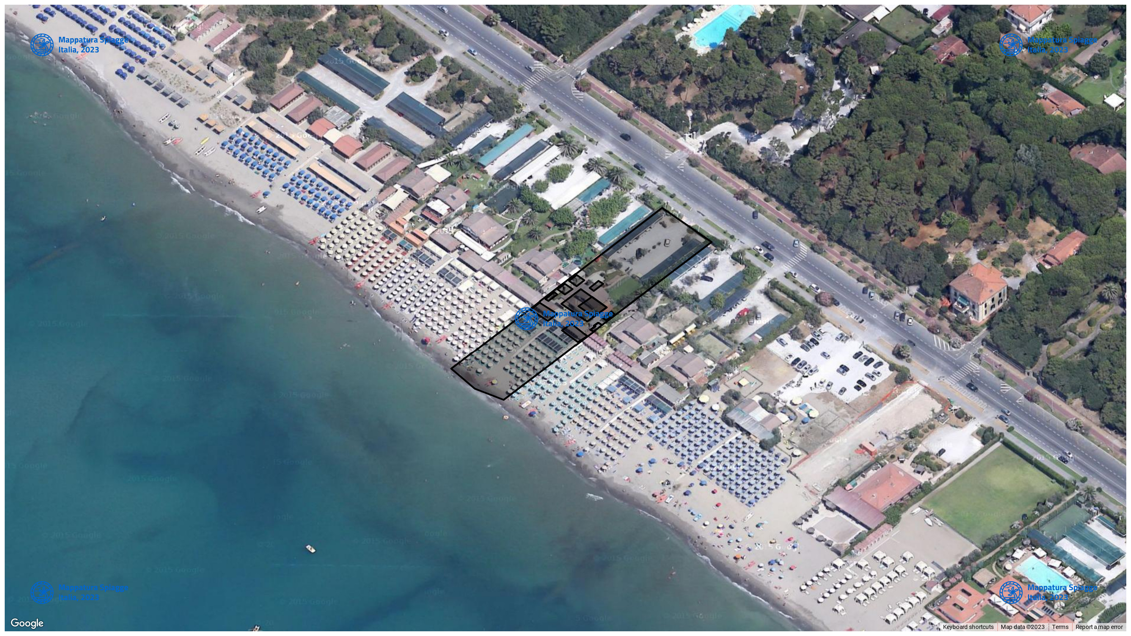 Foto Satellitare - Google Maps - Comune Massa, Concessione: N. 145 / 2009 del 21-09-2023