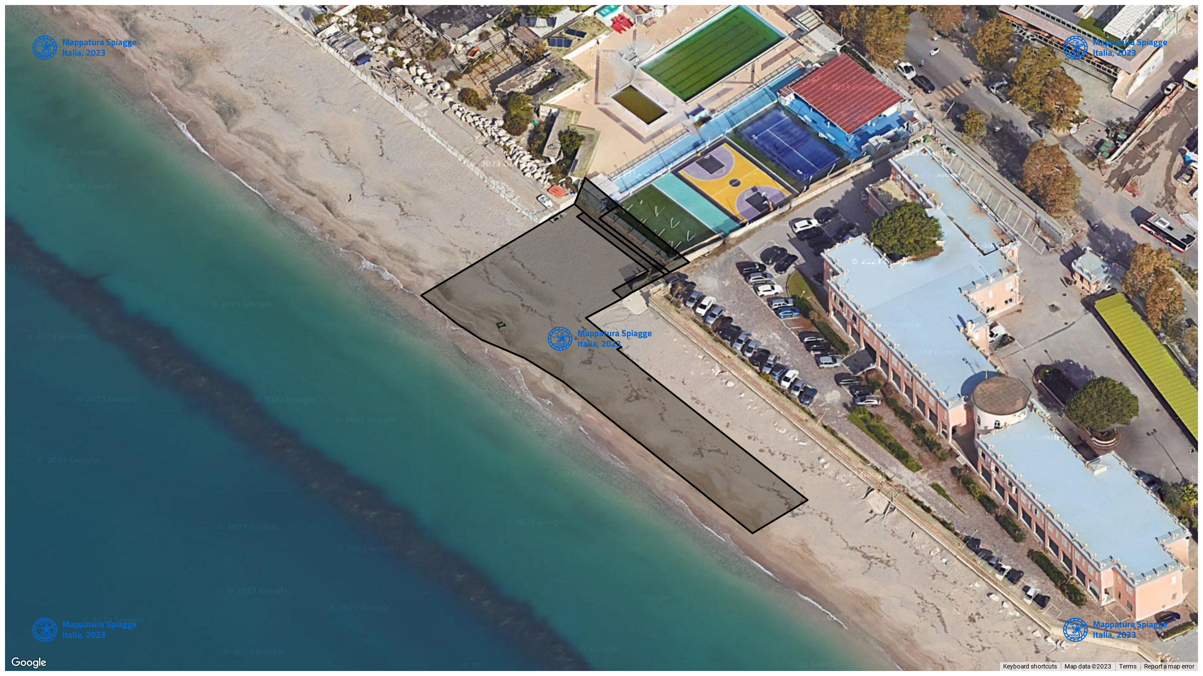 Foto Satellitare - Google Maps - Comune Salerno, Concessione: N. 3 / 2015 del 20-09-2023