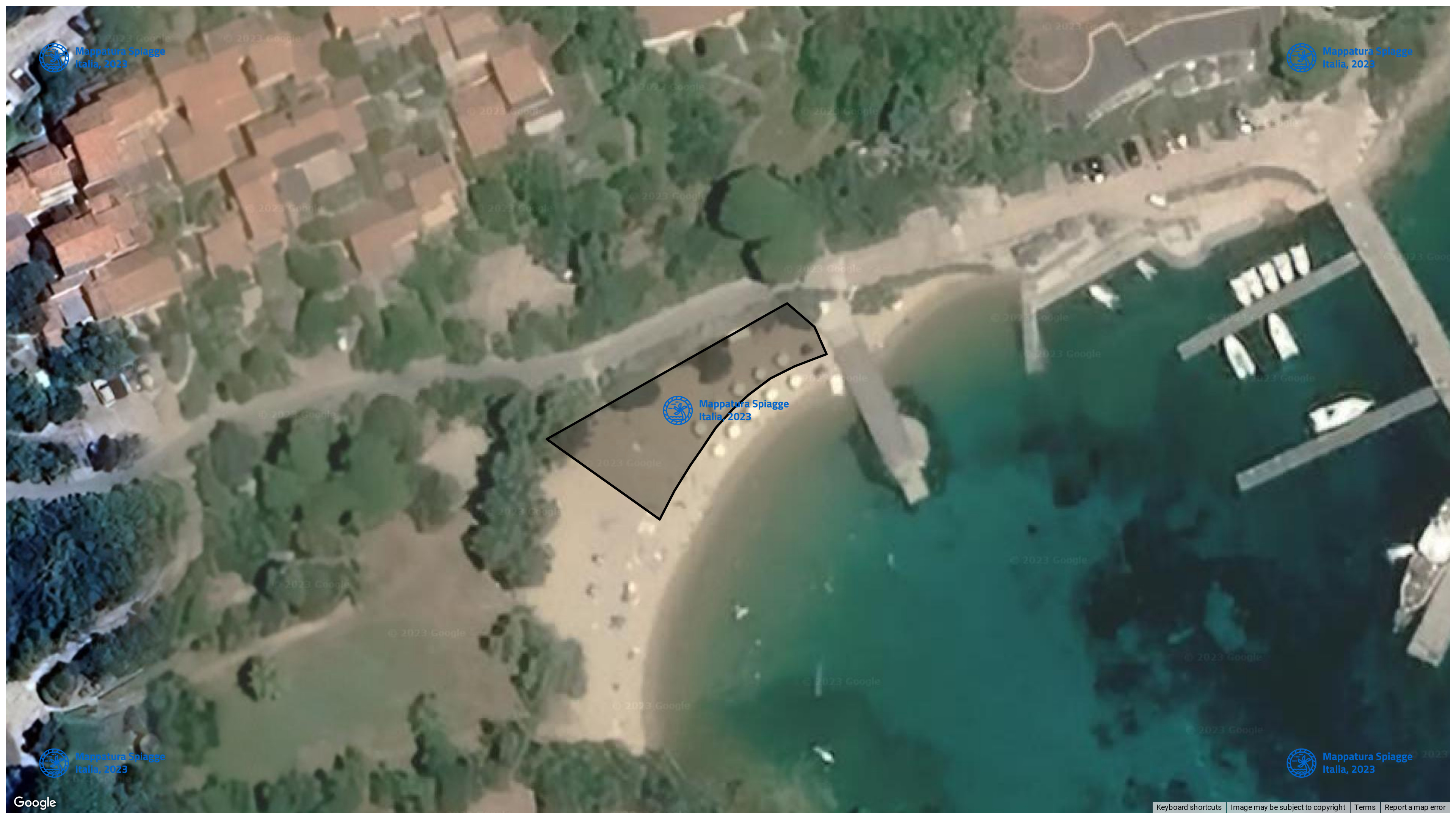 Foto Satellitare - Google Maps - Regione Sardegna, Concessione: N. 325 / 2004 del 24-09-2023