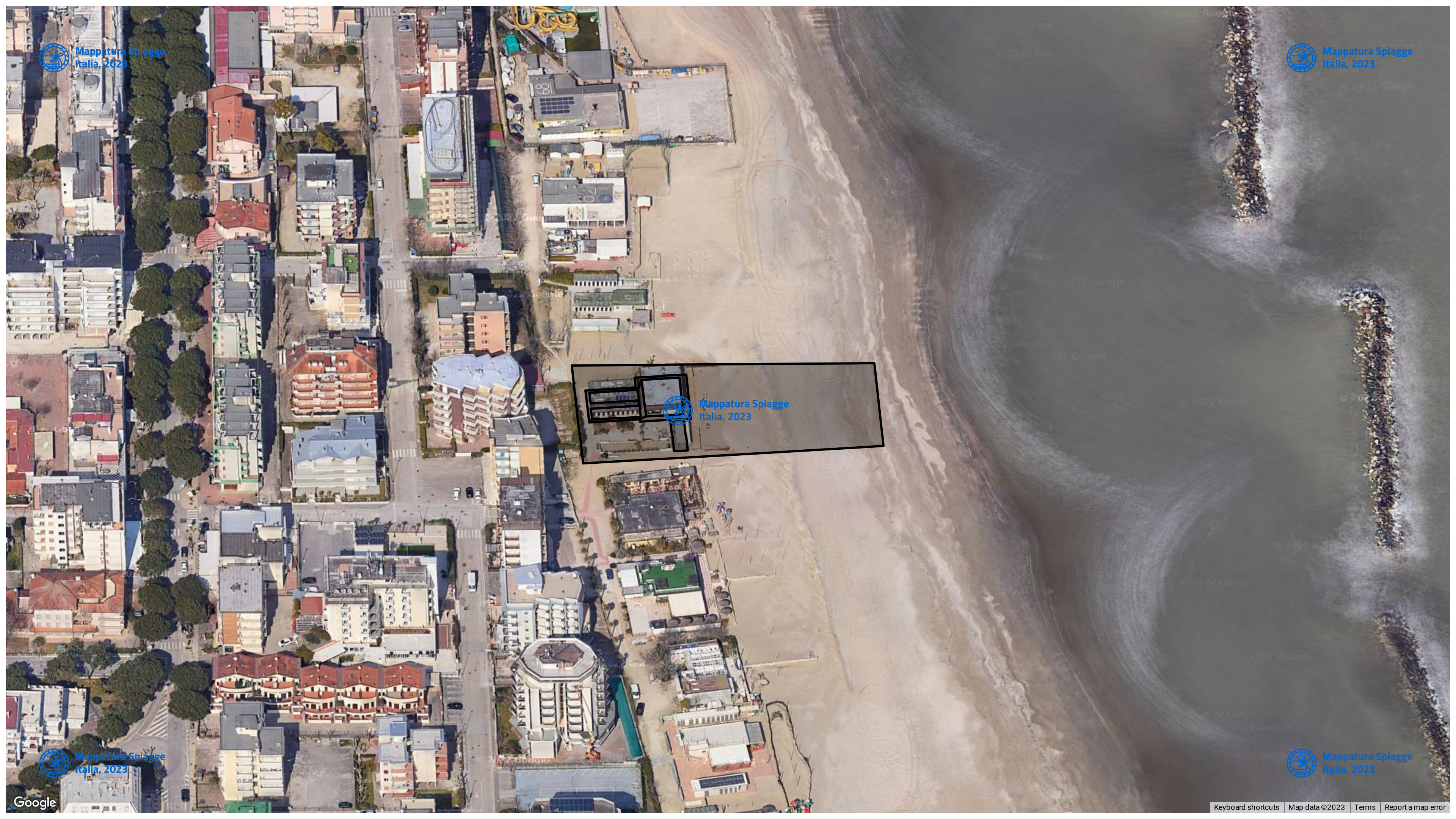 Foto Satellitare - Google Maps - Comune Ravenna, Concessione: N. 140 / 2008 del 20-09-2023